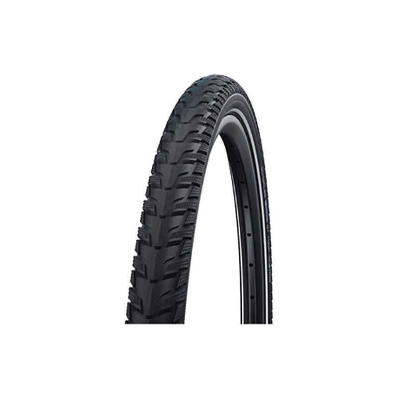 SCHWALBE Cubierta neumatico rigida para bicicleta reflectante ENERGIZER PLUS TOUR 28x2.00 HS485 GREENGUARD PERF TWINSKIN 50-622 