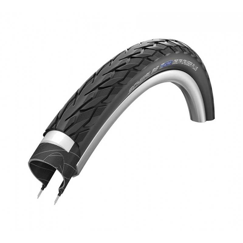 SCHWALBE Cubierta neumatico rigida para bicicleta DELTA CRUISER PLUS 28x2.00 HS431 ACTIVE TWINSKIN PUNCTURE GUARD 50-622 709783
