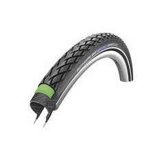 SCHWALBE Cubierta Rígida Marathon Green Guard 28x1.40 para Cámara - Peso Ligero 730g 318051