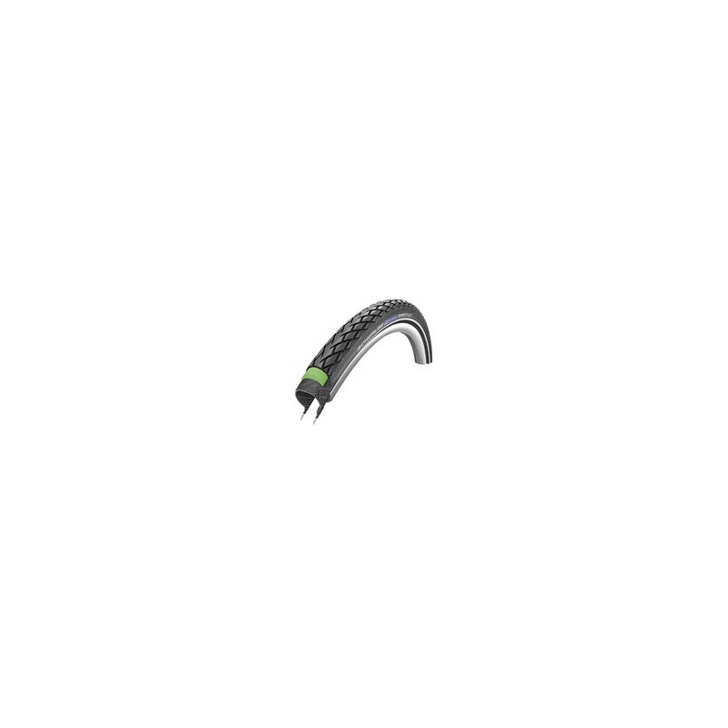 SCHWALBE Cubierta Rígida Marathon Green Guard 28x1.40 para Cámara - Peso Ligero 730g 318051