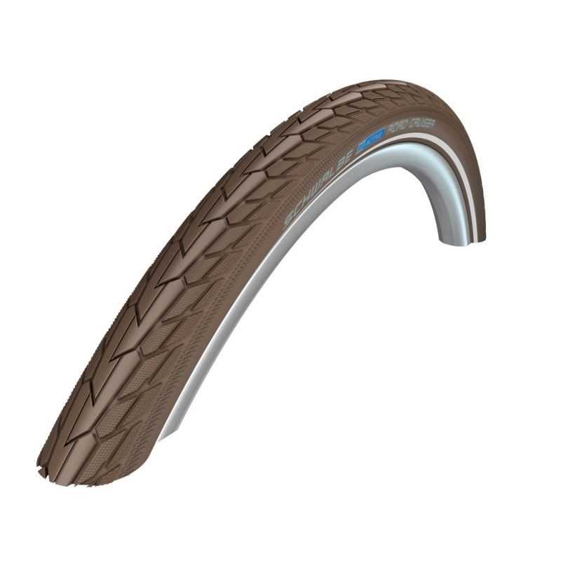 SCHWALBE CUBIERTA NEUMATICO ROAD CRUISER 28x1.75 K-GUARD GREEN COMPOUND HS484 TWINSKIN RIGIDA CAF? REFLEC. 47-622 318685