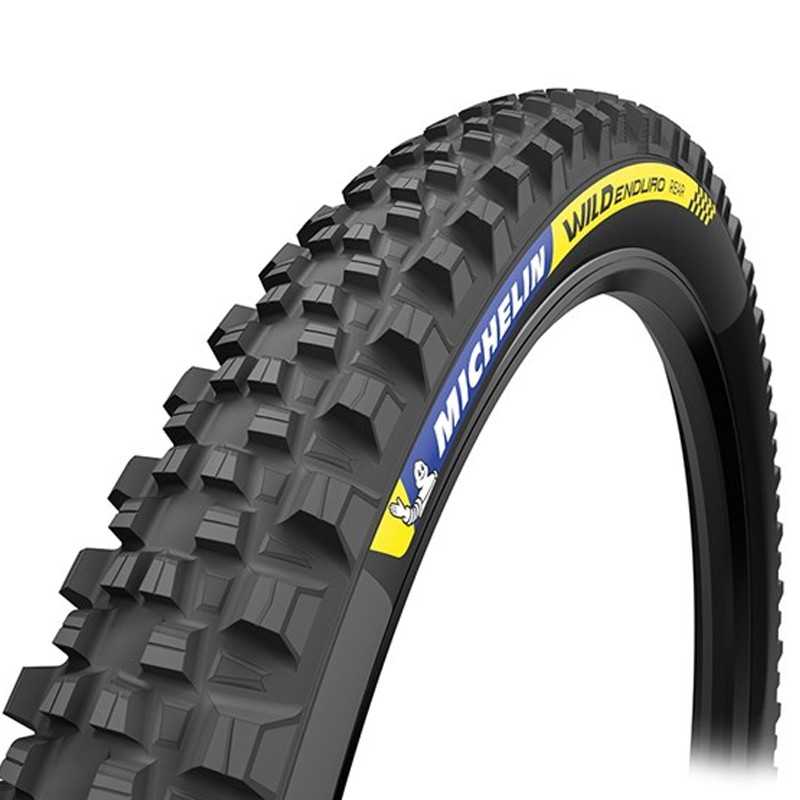MICHELIN Cubierta neumatico plegable trasera para bicicleta WILD ENDURO 29X2.40 RACING LINE 61-622 709533