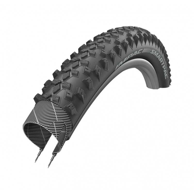 SCHWALBE Cubierta neumatico rigida para bicicleta IMPAC SMARTPAC 29x2.25 BS118 TWINSKIN 57-622 709818