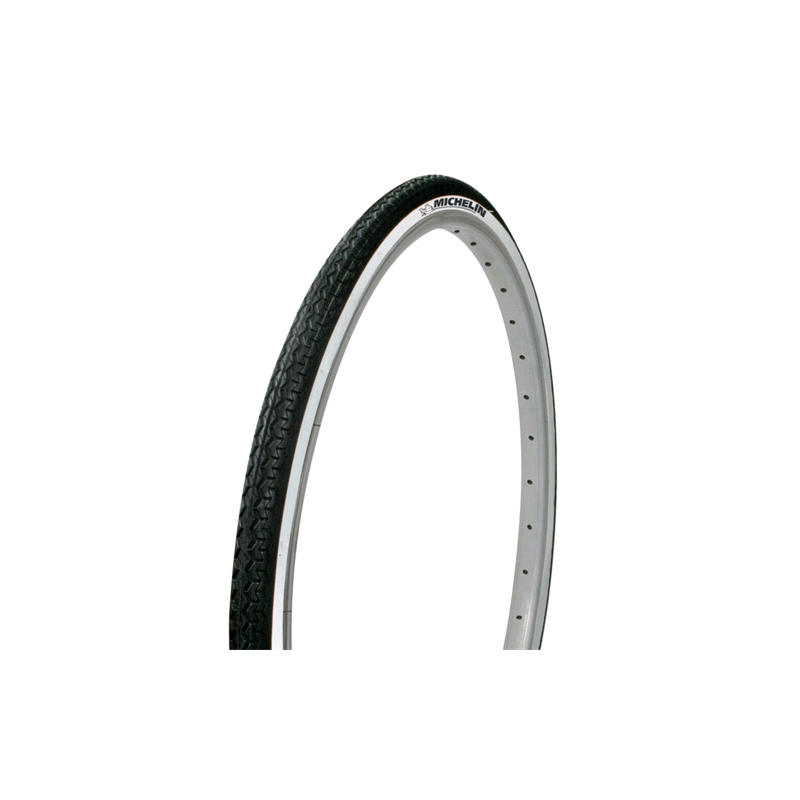 MICHELIN WHITE/BLACK BICYCLE TIRE 650X35B WORLD TOUR 30901