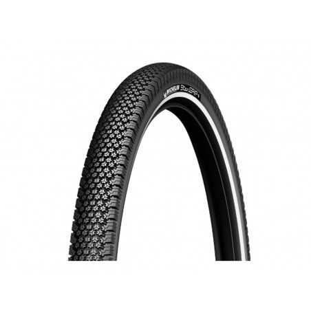 MICHELIN BICYCLE TIRE WITH REFLECTIVE SIDEWALLS 700x40c stargrip 30962