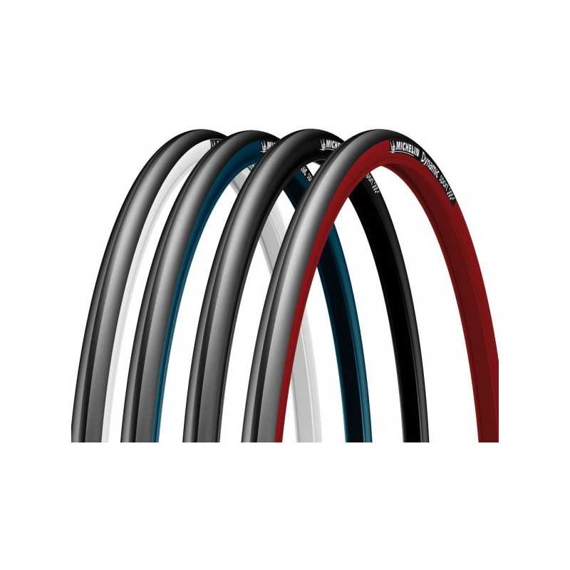 MICHELIN Cubierta neumático negra/azul Dynamic Sport 700x23 para carretera de la marca 31006