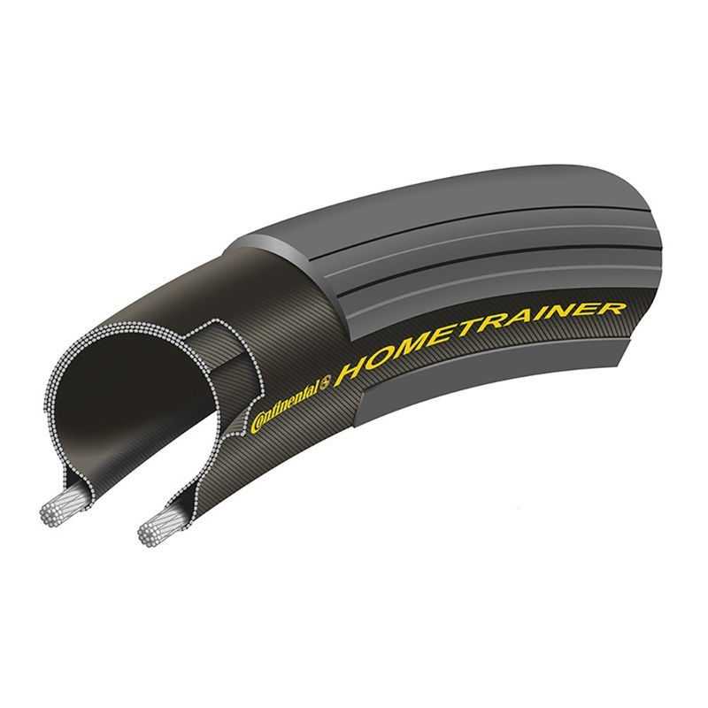 CONTINENTAL Cubierta neumatico negra para rodillo entrenamiento 700x23c 32224