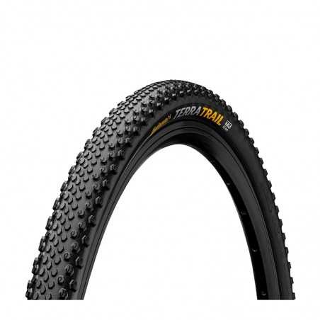 CONTINENTAL TIRE TERRA TRAIL 28x1.50 700x38 SKIN PROTECTION TUBULESS READY PLEGABLE NEGRO 40-622 704836