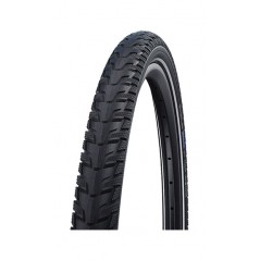 SCHWALBE Cubierta neumatico rigida para bicicleta reflectante ENERGIZER PLUS TOUR 28x1.40/700x35C HS485 GREENGUARD PERF TWINSKIN