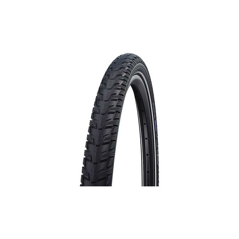 SCHWALBE Cubierta neumatico rigida para bicicleta reflectante ENERGIZER PLUS TOUR 28x1.40/700x35C HS485 GREENGUARD PERF TWINSKIN