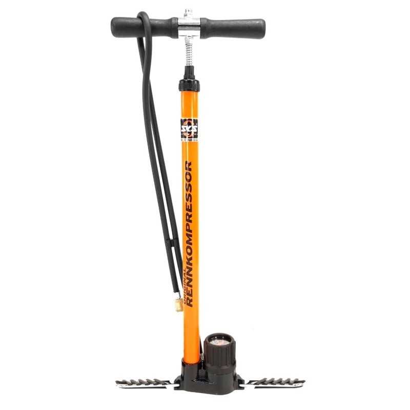 SKS Foot inflator pump with pressure gauge for bicycle BLUEMELS SHINY BLUEMELS SHINY 4002556271428