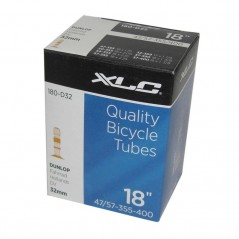 XLC Bicycle inner tube 180-D32 18 X1.75/2.125 37/50-355/400 32MM 180-D32 18 X1.75/2.125 37/50-355/400 32MM 2508180000