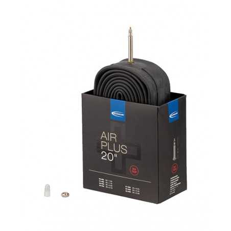 SCHWALBE Camara de aire para bicicleta SV 7AP AIR PLUS 20 40 MM 40/62-406 708105