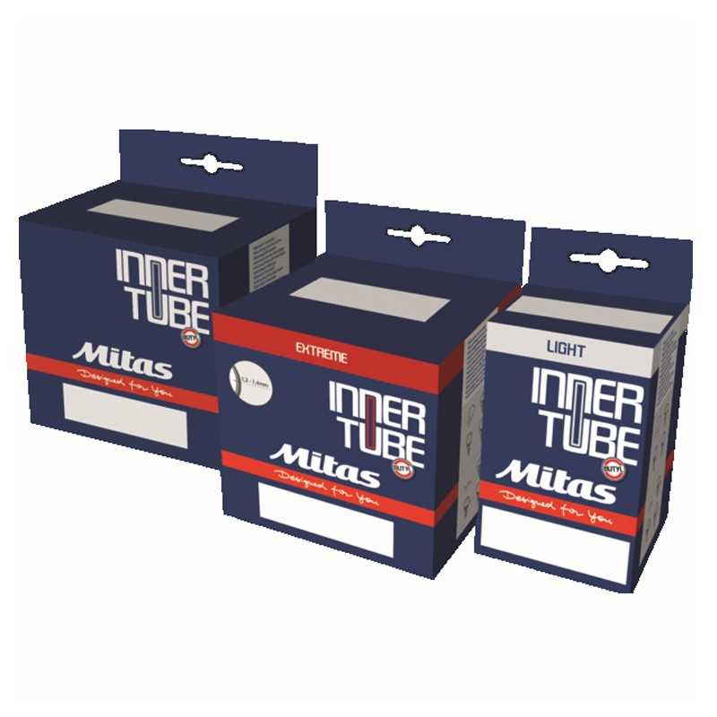 MITAS Bicycle inner tube 20X1.75-2.45 STANDARD 40 MM 47/62-406 20X1.75-2.45 STANDARD 40 MM 47/62-406 709040