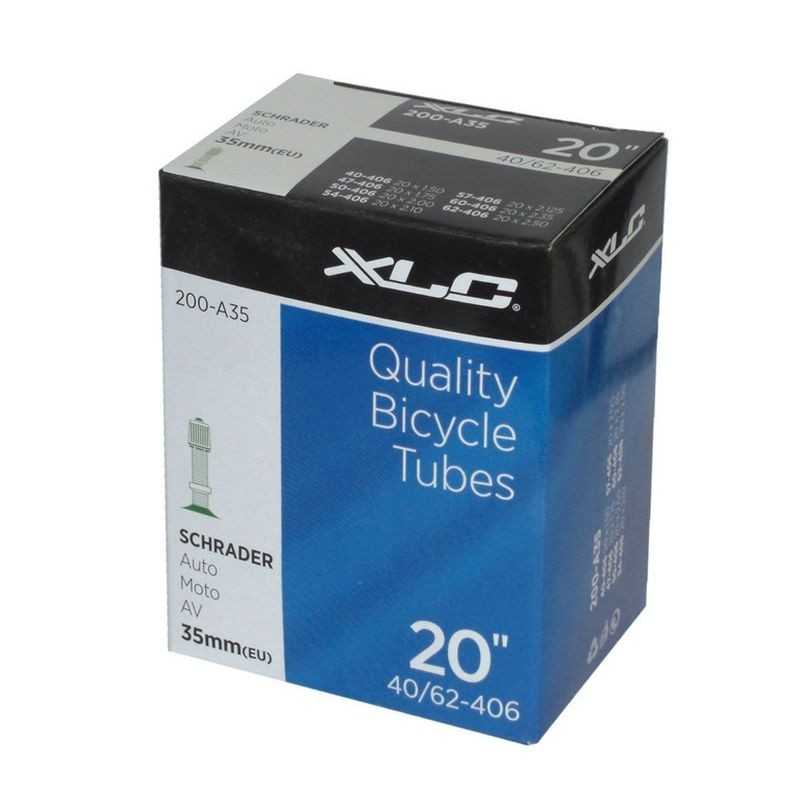 XLC Camara de aire para bicicleta 200-A35 20 X1.5/2.5 40/62-406 35 MM 2508200200