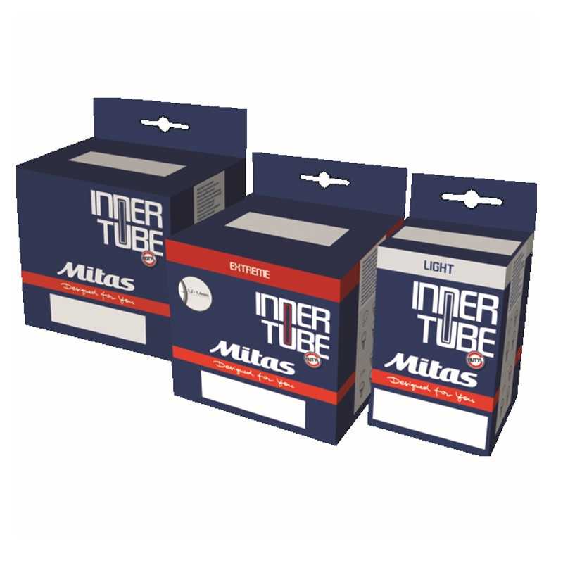 MITAS Camara de aire para bicicleta 24X1.75-2.45 STANDARD 40 MM 47/62-507 709041