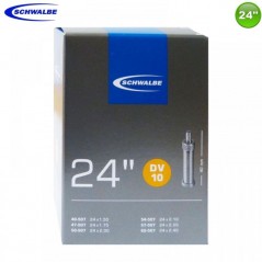 SCHWALBE Bicycle inner tube 24x1.75-2.35 40MM 24x1.75-2.35 40MM 318573