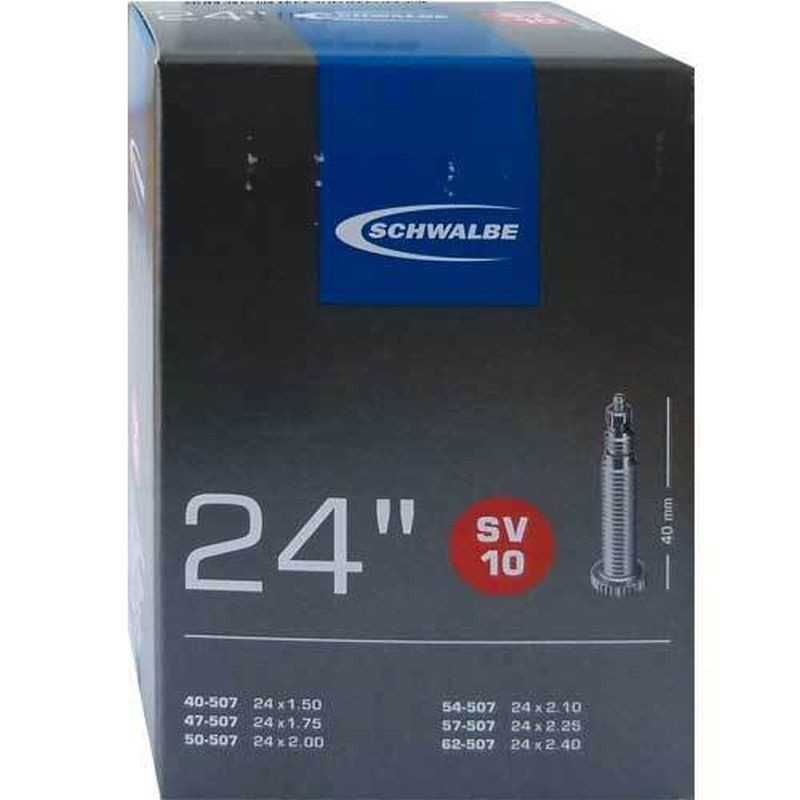 SCHWALBE Camara de aire para bicicleta 24x1.75-2.35 40MM 318582