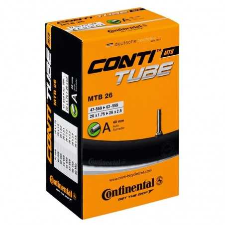 CONTINENTAL LIGHT VALVE LIGHT CHAMBER presta 42mm 26x1.75-2.50 presta 42mm 26x1.75-2.50 32114