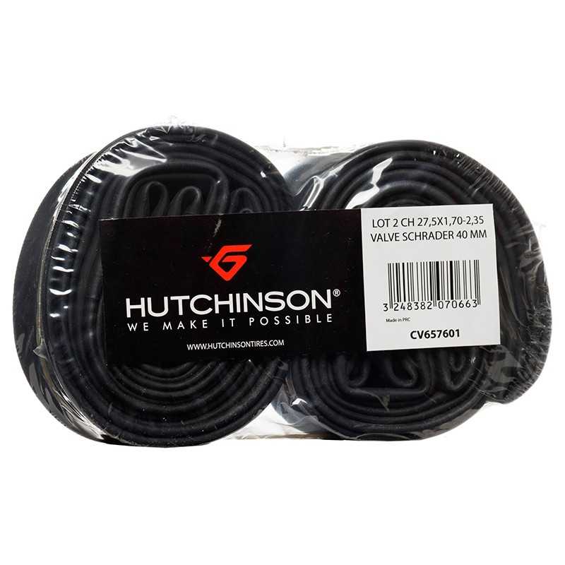 HUTCHINSON 2 inner tubes thick schrader valve 26x1.70-2.35 26x1.70-2.35 316990