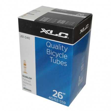 XLC Bicycle inner tube 26 X1.5/2.5 40/62-559 40 MM 26 X1.5/2.5 40/62-559 40 MM 2508262000