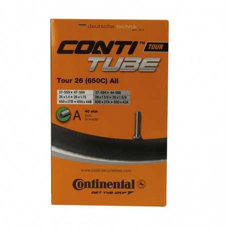 CONTINENTAL Bicycle inner tube 26x1 1/8-1.75' TOUR 40MM 26x1 1/8-1.75' TOUR 40MM 321206