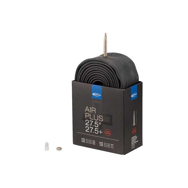 SCHWALBE Camara de aire para bicicleta SV 21+AP AIR PLUS 27.5/27.5+ 40 MM 54/70-584 708107
