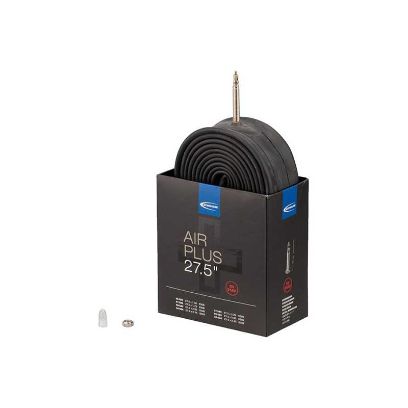 SCHWALBE Camara de aire para bicicleta SV 21AP AIR PLUS 27.5/27.5+ 40 MM 54/70-585 708108