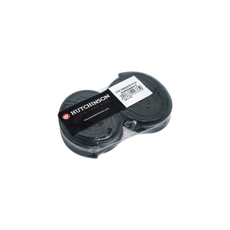 HUTCHINSON Cámaras para bicicletas 27.5x1.70-2.35 con válvula Presta (48mm) - Blister de 2 unidades 316970