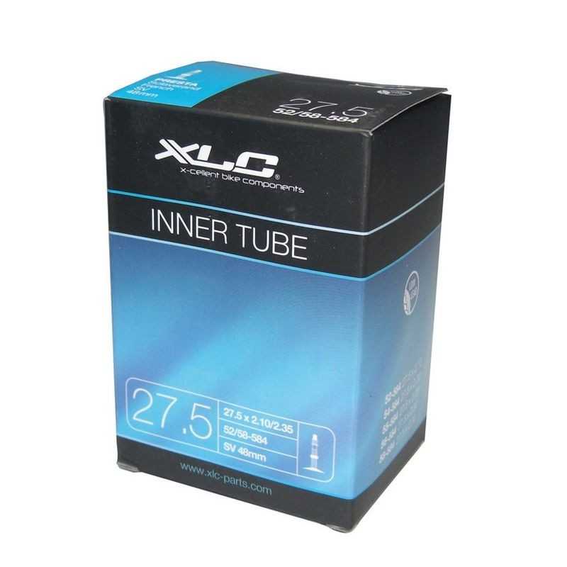 XLC Cámara de Aire para Bicicleta 27.5 x 2.10/2.35 52/58-584 48mm - Válvula Presta 2508271200