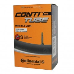 CONTINENTAL Camara de aire para bicicleta 27.5x1.75-2.40' MTB LIGHT 42MM 321165