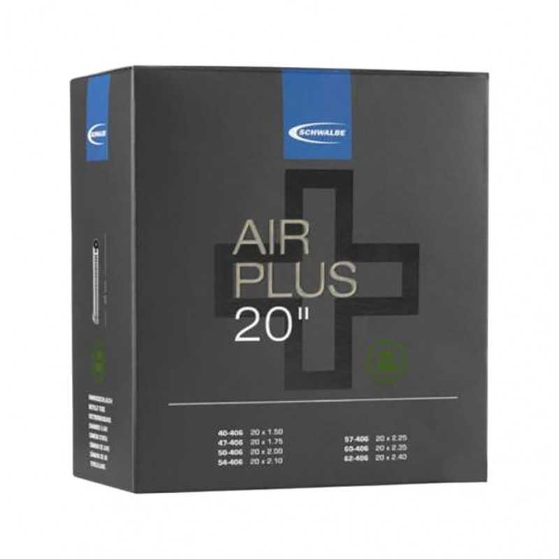 SCHWALBE Camara de aire para bicicleta AV17AP AIR PLUS 28 STANDARD 40 MM (37/47-622) 709263