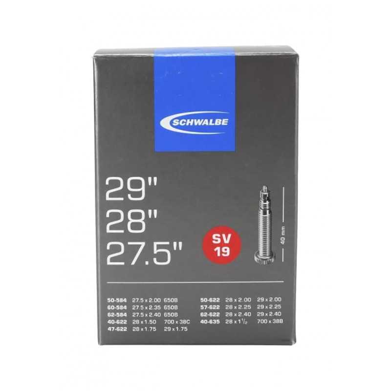 SCHWALBE Cámara de aire para bicicleta SV17E AEROTHAN 28 PRESTA 40MM (37/50-622) 709841