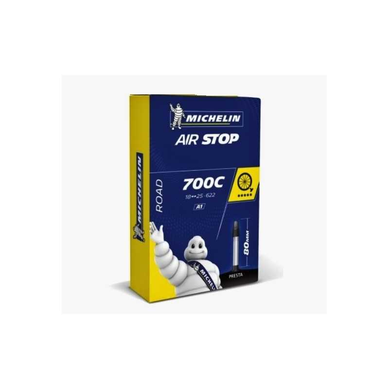 MICHELIN Camara de aire para bicicleta 28-A1 PRESTA 80 MM 90800018