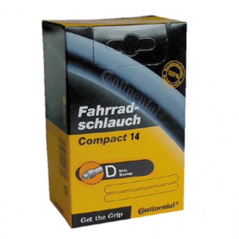 CONTINENTAL Camara de aire para bicicleta 14x1 1/4-1.75' COMPACT DUNLOP 26MM 321285