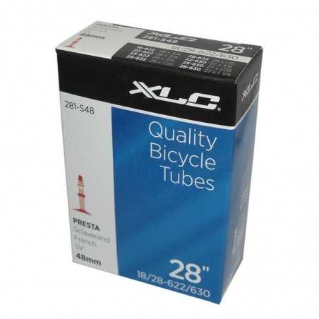 XLC Camara de aire para bicicleta 281-S48 700X18/25C 18/25-622/630 48MM 2508281500