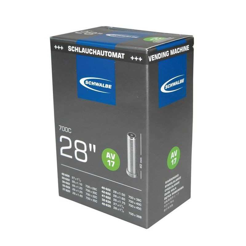 SCHWALBE Camara de aire para bicicleta 28x1.75/700x45C 40MM 318541