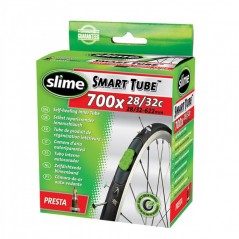 SLIME Camara de aire para bicicleta SMART TUBE 28 700X35/43C SCHRADER 40 MM 704045