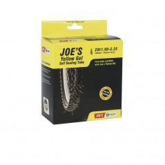 JOES Cámara de bicicleta con gel antipinchazos JOE'S - 29x1.90-2.35, válvula Presta fina 332A0