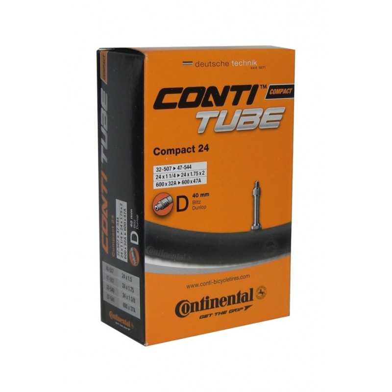 CONTINENTAL Camara de aire para bicicleta COMPACT 29X2.50-2.75 PRESTA 40 MM (65-622-70-622) 709179