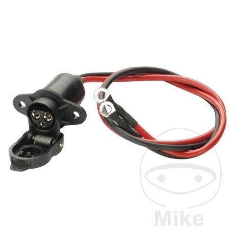 starting and charging socket for motorcycle