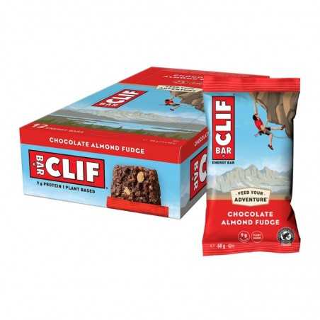 CLIF Box of 12 chocolate and almond flavored energy bars 722252387622