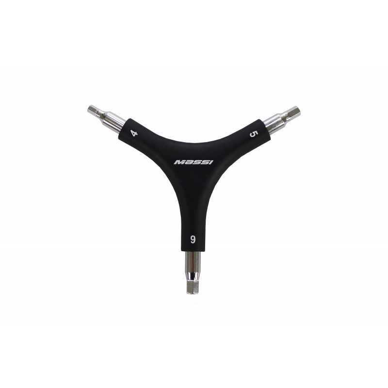 MASSI Llave allen 3 puntas 4/5/6 MM 60383