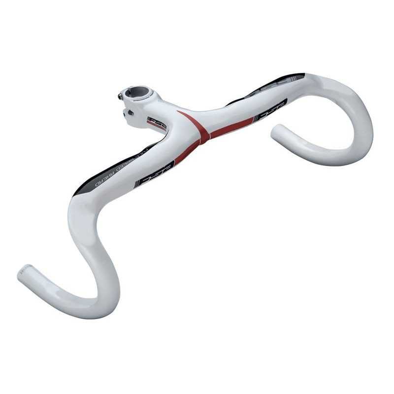 FSA Manillar potencia integrada plasma carretera blanco compact 21216VAR