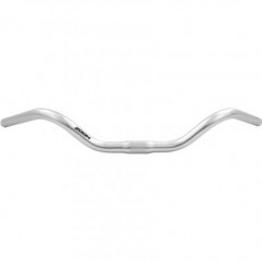 V BIKE HANDLEBAR, CRUISE, ALUMINUM, DOUBLE HEIGHT, HORN TYPE, 60CM, 25.4MM BICYCLE 6003