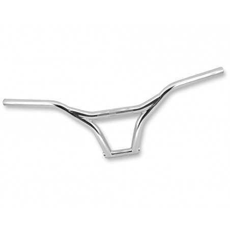 V BIKE Manillar BMX/Free Style reforzado de acero cromo alto - Ancho 685mm 651VAR