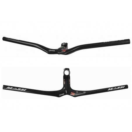 MASSI Manillar con potencia integrada MTB Carbon 90/100/110/120mm 26062VAR