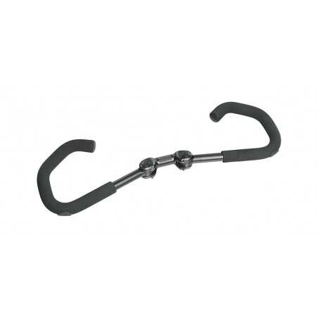 ERGOTEC Manillar bicicleta regulable aluminio AHS PREMIUM 31.8x25 MM 12º 374059