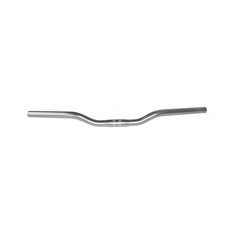 ERGOTEC Bicycle handlebar 25.4 height steel CITY 620 MM 32 MM 14º CITY 620 MM 32 MM 14º 374084