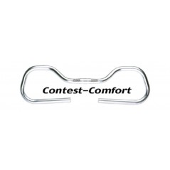 ERGOTEC Anodized aluminum bicycle handlebar 25.4 height CONTEST COMFORT 42 MM 3º CONTEST COMFORT 42 MM 3º 374087VAR